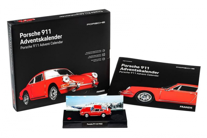 Adventskalender Porsche 911 rot 5